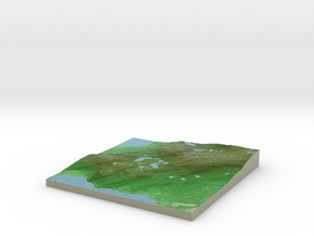 Terrafab generated model Fri Oct 04 2013 13:41:30  in Full Color Sandstone