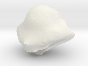 P2 in White Natural Versatile Plastic