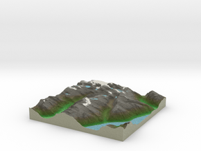 Terrafab generated model Fri Oct 04 2013 16:19:19  in Full Color Sandstone