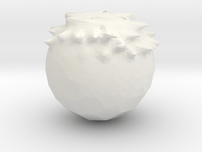 gömb hal in White Natural Versatile Plastic