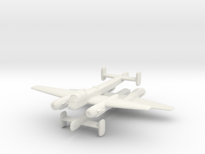 1/300 Arado Ar 240 (x2) in White Natural Versatile Plastic
