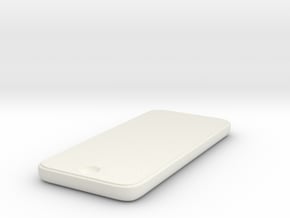 iPhone5C in White Natural Versatile Plastic