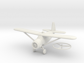 1/100 Curtiss O-52 Owl in White Natural Versatile Plastic