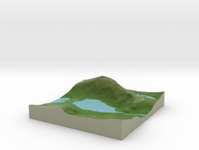 Terrafab generated model Fri Oct 11 2013 14:37:06  in Full Color Sandstone