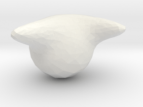 Deszk Prónai Adél in White Natural Versatile Plastic