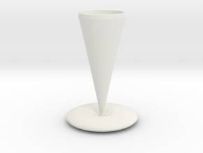 holmes vase  in White Natural Versatile Plastic