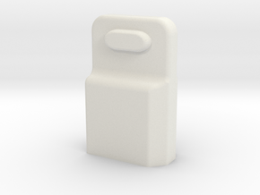 XT60 connector safety cap in White Natural Versatile Plastic