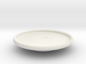 avon platter on stand in White Natural Versatile Plastic