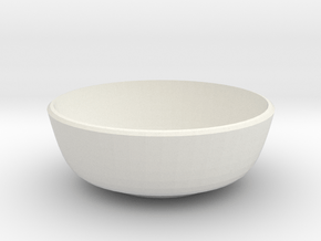 small bowl in White Natural Versatile Plastic