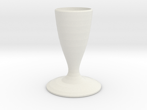 hefty smurf vase  in White Natural Versatile Plastic
