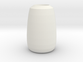 superman vase in White Natural Versatile Plastic