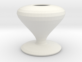 smurfette vase  in White Natural Versatile Plastic