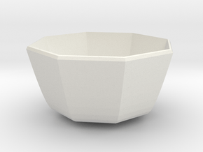 medium bowl in White Natural Versatile Plastic