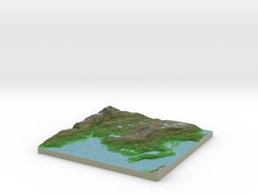 Terrafab generated model Thu Oct 17 2013 19:54:48  in Full Color Sandstone