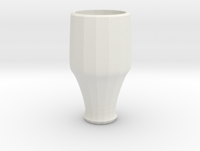 blue cap cup 3 in White Natural Versatile Plastic