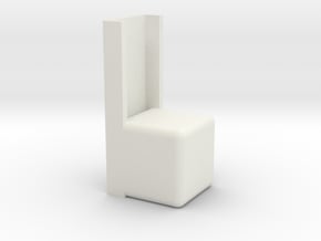 mad hatter chair in White Natural Versatile Plastic