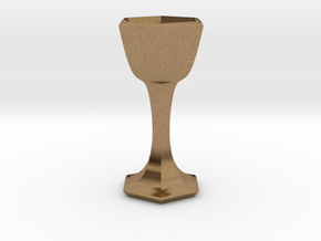 citrus glauca chalice in Natural Brass