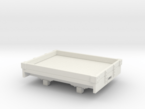 1:32/1:35 1 plank wagon  in White Natural Versatile Plastic
