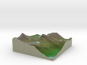Terrafab generated model Thu Oct 24 2013 05:31:48  in Full Color Sandstone