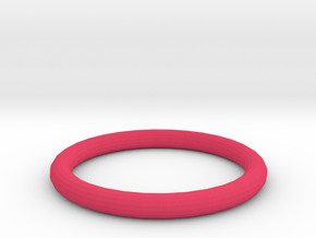 Pink ring in Pink Processed Versatile Plastic