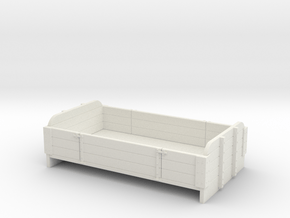 55n2 long 3 plank centre drop section in White Natural Versatile Plastic