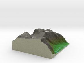 Terrafab generated model Fri Nov 01 2013 15:20:44  in Full Color Sandstone