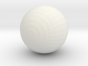 basket(player)ball in White Natural Versatile Plastic