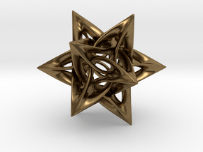 Dodecahedron IX, medium in Natural Bronze