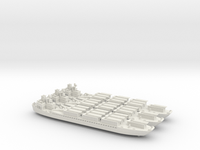 LCT(3)R 1/700 Scale 3 Off in White Natural Versatile Plastic