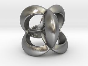 Orthoplex I, medium in Natural Silver