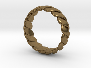 Torus Ring in Natural Bronze
