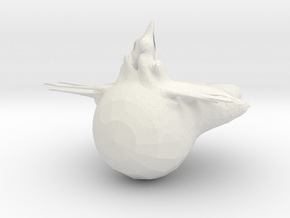 Bence_fox in White Natural Versatile Plastic