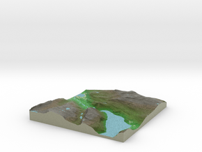 Terrafab generated model Thu Nov 07 2013 12:01:47  in Full Color Sandstone