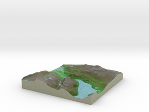 Terrafab generated model Tue Nov 05 2013 12:43:30  in Full Color Sandstone