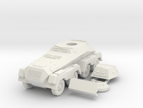 SdKfz 232 1/100(15mm) and 1/144 in White Natural Versatile Plastic: 15mm