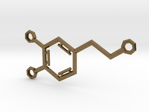 Small Dopamine Molecule in Natural Bronze