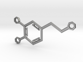 Small Dopamine Molecule in Natural Silver