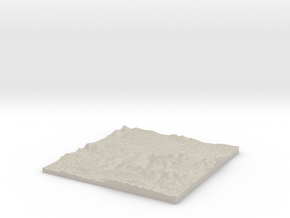 Model of Glen Nevis in Natural Sandstone