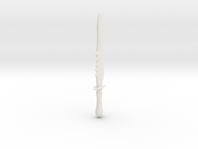 sword in White Natural Versatile Plastic