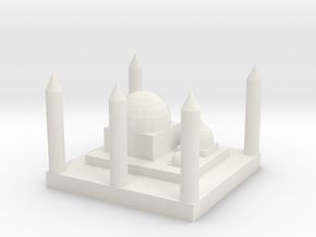 Mosque in White Natural Versatile Plastic