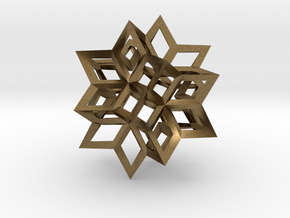 Rhombic Hexecontahedron in Natural Bronze