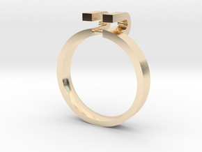 Chelicerae in 14K Yellow Gold