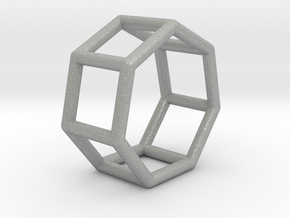 0360 Heptagonal Prism E (a=1cm) #001 in Aluminum
