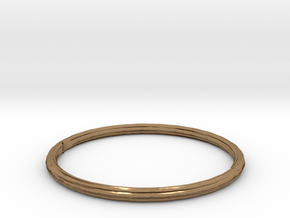 bangle in Natural Brass