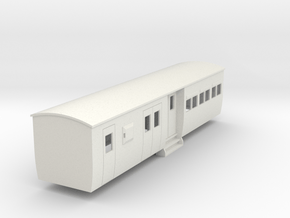 009 colonial modern commuter brake coach  in White Natural Versatile Plastic