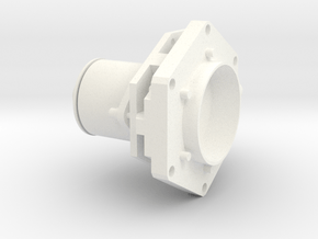 Apollo RCS Engine 1:2 Top Cutaway  in White Processed Versatile Plastic