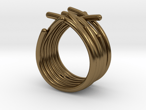 Actiniaria S55 25082014 in Polished Bronze