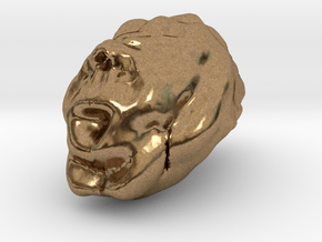 Sculptris Brain in Natural Brass