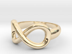 Infinity Ring-Size 7 in 14K Yellow Gold