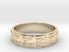 The Kris Ring Size 7 in 14K Yellow Gold